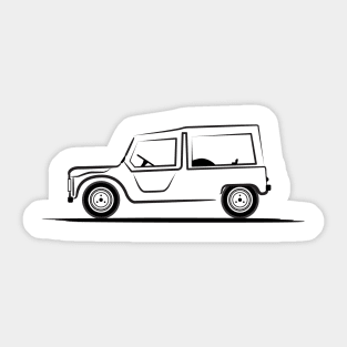 Citroen Mehari Sticker